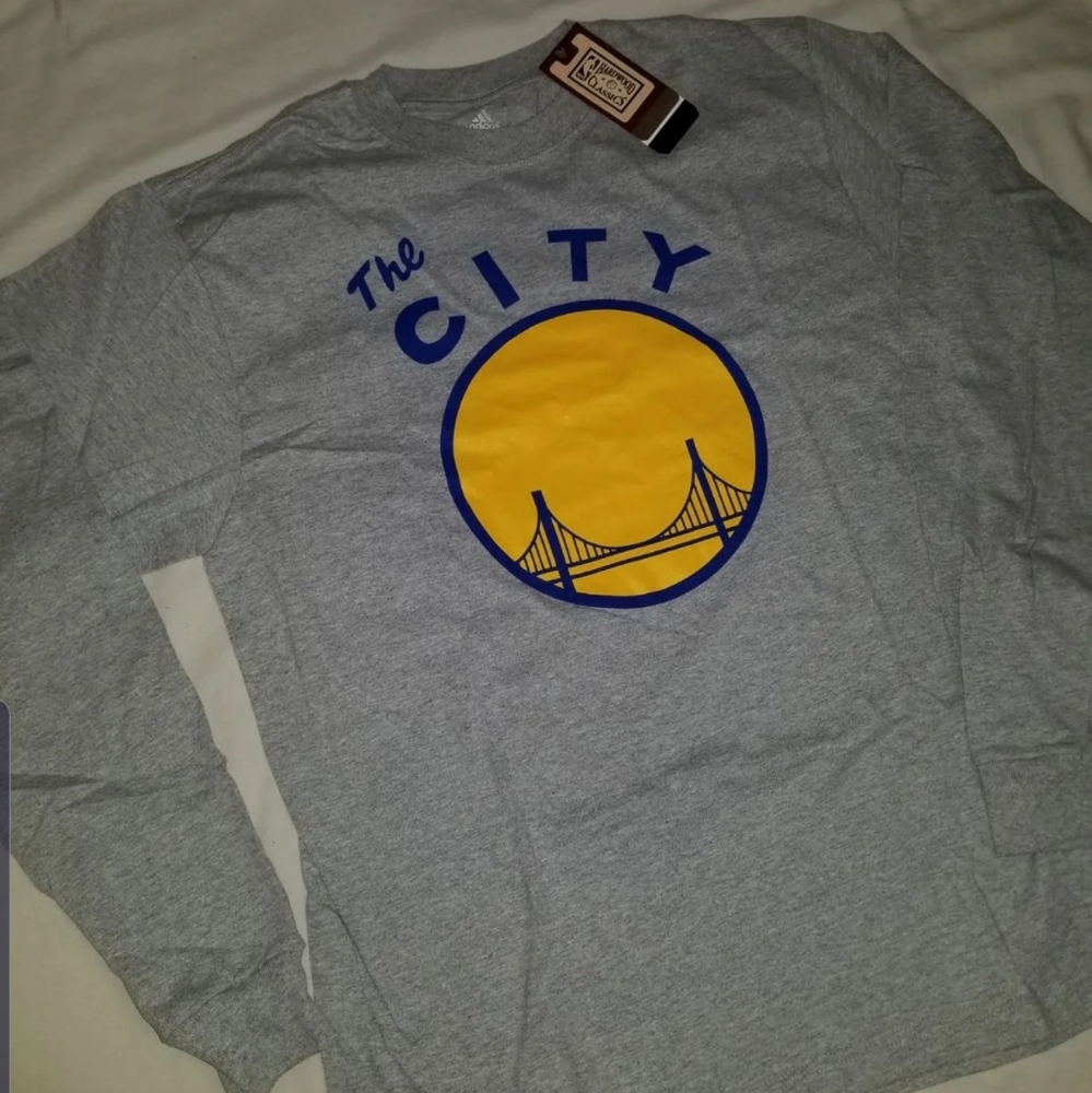 Golden State Warriors l/s long sleeve sz M